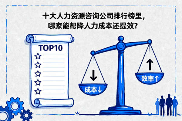 十大人力資源咨詢公司排行榜里，哪家能幫降人力成本還提效？