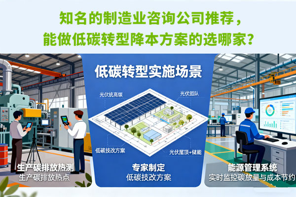 知名的制造業(yè)咨詢公司推薦，能做低碳轉(zhuǎn)型降本方案的選哪家？