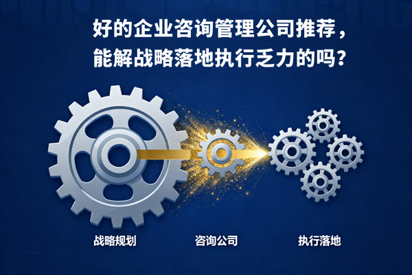 好的企業(yè)咨詢(xún)管理公司推薦，能解戰(zhàn)略落地執(zhí)行乏力的嗎？